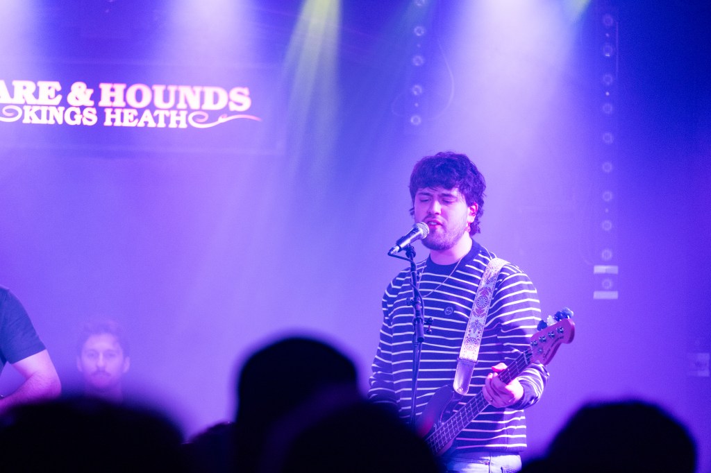 Michael McNab playing at the Hare & Hounds